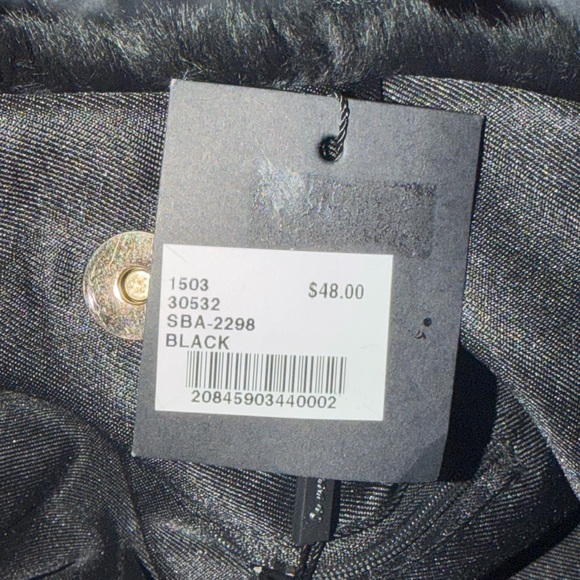 Luxurious Black Faux Fur Shoulder/Crossbody Bag - Picture 3 of 6